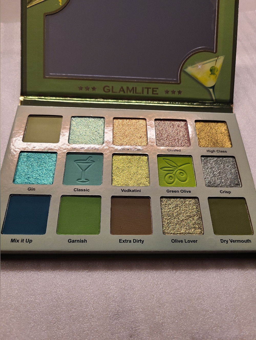 Glamlite DIRTY MARTINI Eyeshadow Palette